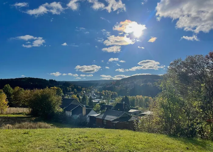 Ferienapartments Erzpanorama شقة